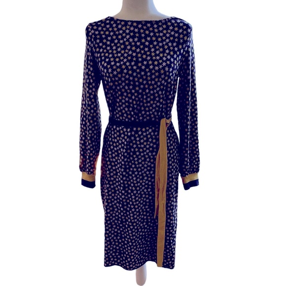 Boden Star Fawn Jersey Midi Dress 4R - Picture 6 of 14
